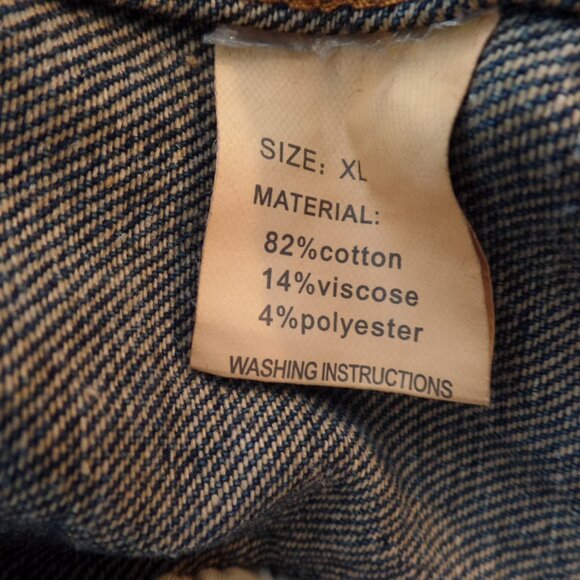 Dark Denim Swing Jacket XL NWOT - Picture 3 of 4